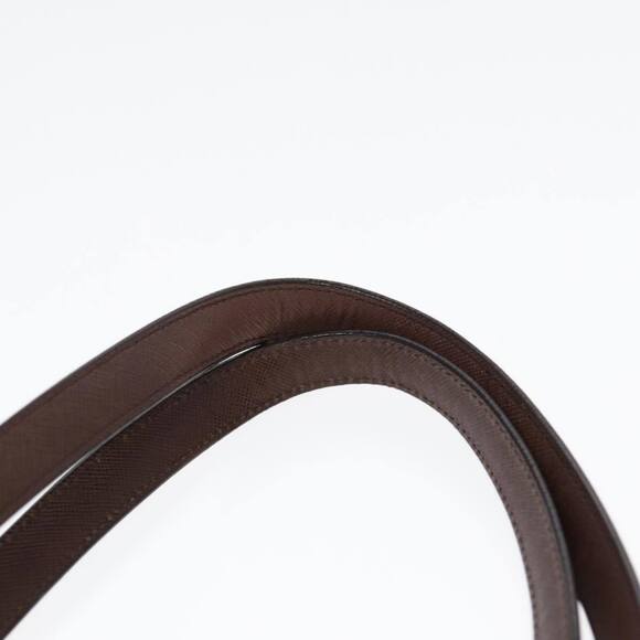 BURBERRY Nova Check Tote Bag Canvas Beige Brown Silver Auth 87766 - Picture 8 of 16